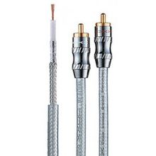 Аудиокабель 2RCA-2RCA Daxx R55- 0.75м