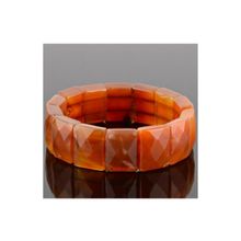 Бусики-Колечки Браслет Сердолик "Энигма" арт. бНСР-15(20-15)-18-1