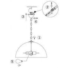 Подвесной светильник Odeon Light Carotti 2639 2