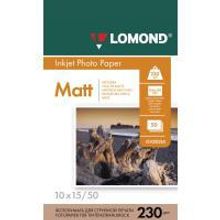 LOMOND 0102034 фотобумага матовая А6 (10 х 15 см) 230 г м2, 50 листов