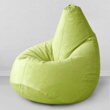 MyPuff кресло мешок Груша Салатовый, размер Стандарт, мебельная ткань: b_415