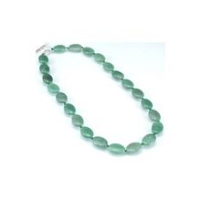 Бусики-Колечки Бусы Нефрит "Кэтти" арт. ННФ-11(13-18)-47-1