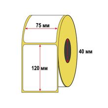 Термотрансферная этикетка 75х120х300 полуглянец - для Озон