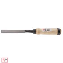 RUSSIA Долото-Стамеска, плоская, 12 мм, деревянная рукоятка "Арефино" Россия