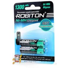 Аккумулятор ROBITON 1300MHAA-2 DECT BL2