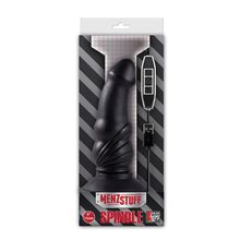 Dream Toys Анальная вибропробка, работающая от USB, MENZSTUFF SPINDLE 10FUNCTION BUTT PLUG (черный)