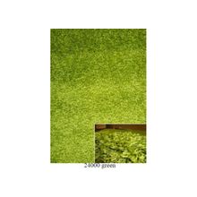 Турецкий ковер Супер шагги 24000-green, 2.5 x 4