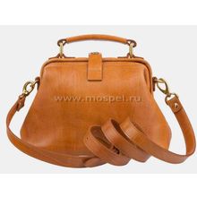 Сумка саквояж горчица W0013