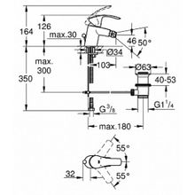 Смеситель Grohe Eurosmart 32929002 для биде