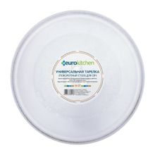 Тарелка Eurokitchen для микроволновой печи под коуплер, диаметр 255 мм. + Чистящее средство для кухни