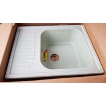 Кухонная мойка Granula 25303 салатовая