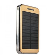 Аккумулятор На Солнечных Батареях Power Bank Coosen Solar 20000 Mah Золотой