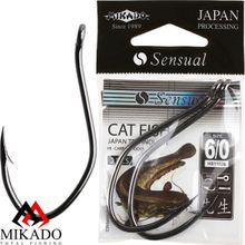 Крючки Mikado SENSUAL - CAT FISH № 8 0 BN (с ушком) ( 2 шт.)