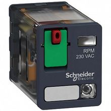 Реле 2CO светодиод 24В переменного тока |  код. RPM22F7 |  Schneider Electric