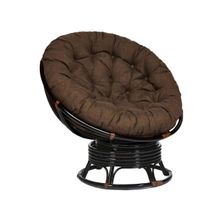 ПМ: Tetchair Кресло-качалка "PAPASAN" w 23 01 B   без подушки   + Матрац для кресла "Папасан"