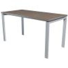 Стол NT 140x70 темный орех-серый