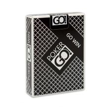 Игральные карты серия "PokerGo" black  54 шт колода (poker size index jumbo, 63*88 мм) (ИН-9066)