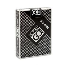 Игральные карты серия "PokerGo" black  54 шт колода (poker size index jumbo, 63*88 мм) (ИН-9066)