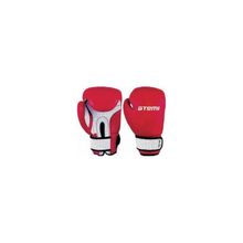 Перчатки боксерские ATEMI 02-005B красно-белые. Размер: 8 OZ