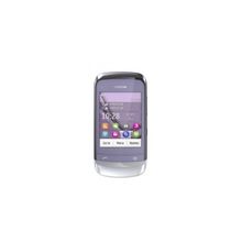 Nokia c2-06  сиреневый слайдер 2sim 2.6" bt