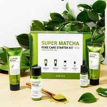 Набор мини средств по уходу за кожей с Чаем Матча Some by Mi Super Matcha Pore Care Starter Kit