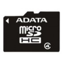 Micro SD Карта памяти Micro SD HC - ADATA - Class 4 - 16GB