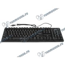 Клавиатура Sven "Standard 301", 104+1кн., водостойкая, черный (USB) (ret) [130089]