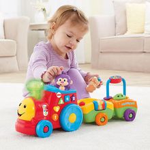 Fisher Price (MATTEL) Mattel Fisher-Price CDF60 Фишер Прайс Паровозик ученого щенка с технологией Smart Stages CDF60