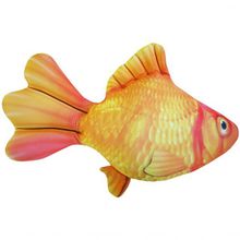 Золотая рыбка игрушка (подушка антистресс)