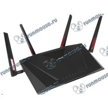 Беспроводной маршрутизатор ASUS "RT-AC88U" WiFi 2.1Гбит сек. + 8 портов LAN 1Гбит сек. + 1 порт WAN 1Гбит сек. + 1 порт USB2.0 + 1 порт USB3.0 (ret) [132619]