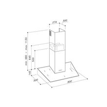 De Dietrich Вытяжка De Dietrich DHD 770 X