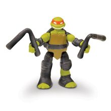 Черепашки-Ниндзя (TMNT) МИКРО. Вагон Черепашек для ниндзя-вечеринок, с фигурками Майки и Бибопа 87602