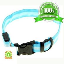 Светящийся ошейник - 40-45 см - зеленый