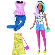 Barbie Игра с модой Blue Violet Doll & Fashions Petite