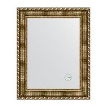 Зеркало EVOFORM BY 1350  в багетной раме 40х50см; Цвет размер багета: Золотой акведук 6 см