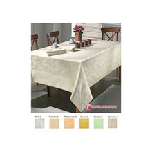 TAC Скатерть + Салфетки Melanie Цвет: Золотой (180x320 см.)