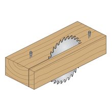 Серия 286 пилы строительные для древесины с гвоздями