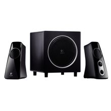 logitech speaker system z523, 2.1, 40w(rms), black, (980-000321)