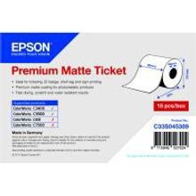 EPSON C33S045389 бумага матовая для билетов (80 мм) 107 г м2, 50 метров