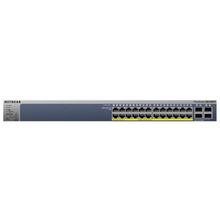 Коммутатор netgear (gs728tp-100eus) на 24ge+4sfp c статической маршрут. и ipv6.poe бюджет до 192 Вт