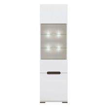 BlackRedWhite Шкаф-витрина Ацтека REG1W1D 21 6 ID - 350574