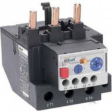 Реле перегрузки электротепловое РТ-03 80-95А, класс 10A |  код.  23130DEK |  DEKraft