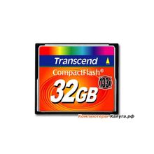 Карта памяти Compact Flash 32Gb Transcend &lt;133x&gt;