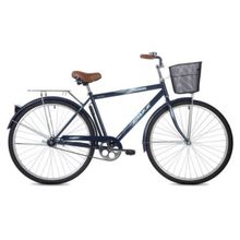 Велосипед FOXX Boy FUSION синий 28" 20" с корзиной