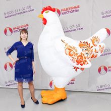 Надувной костюм Курица 2,5м