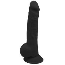 Dream Toys Черный реалистичный фаллоимитатор 9.5INCH BLACK - 24 см. (черный)