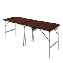 Металлический раскладной массажный стол 185х62 см ( М185 )