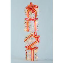 Новогодняя световая стойка Подарки коллекция Сланди (Размер: 860 x 240 x 230 мм)