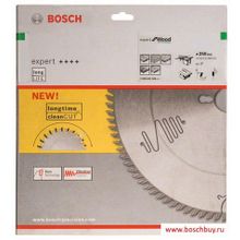 Bosch Пильный диск Expert for Wood 250x30x3.2 2.2 60T ATB pos по дереву (2608642506 , 2.608.642.506)