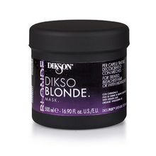 Маска для обработанных обесцвеченных и мелированных волос Dikson Blonde Mask 500мл